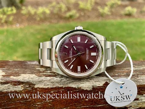 rolex red grape 36mm.